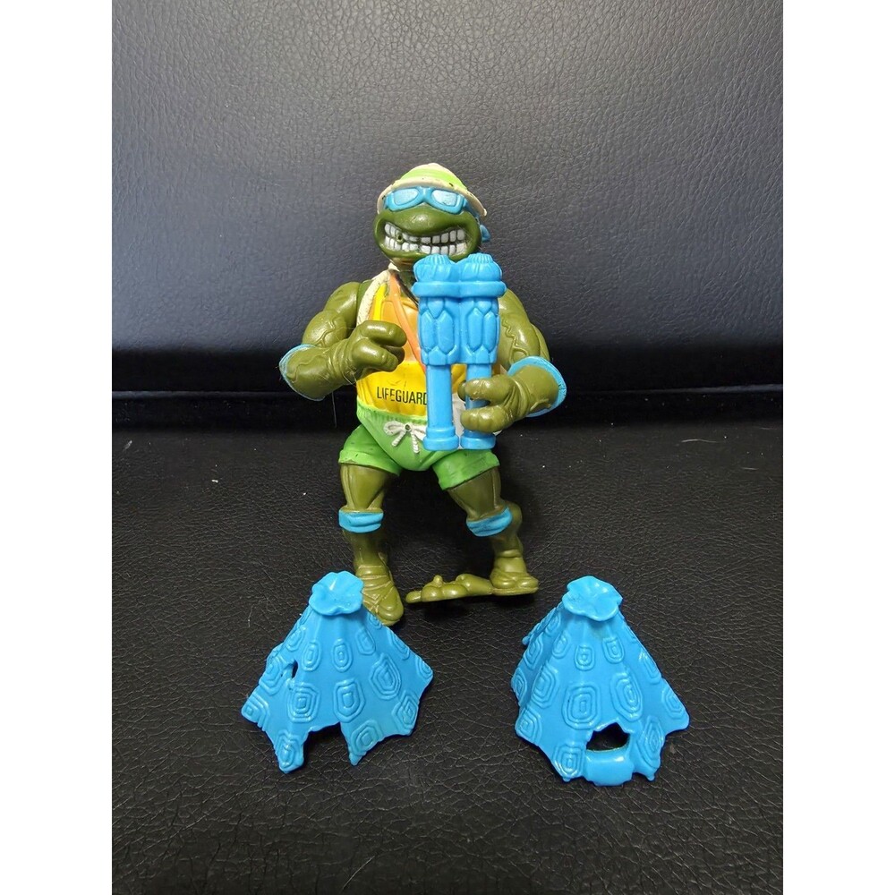 TMNT Teenage Mutant Ninja Turtle Loose Lifeguard Leo 1992